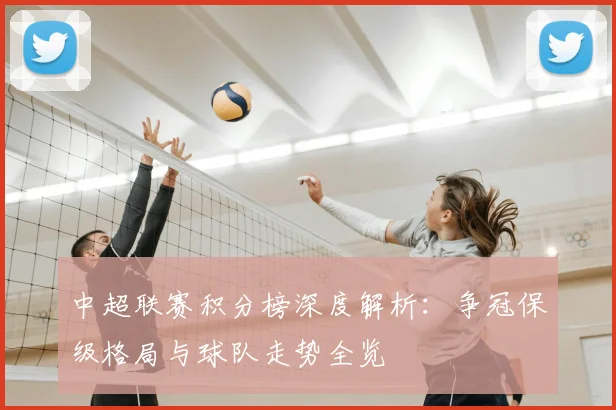 中超联赛积分榜深度解析:争冠保级格局与球队走势全览